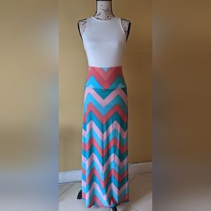 HIGH WAIST Maxi Skirt  Size Small